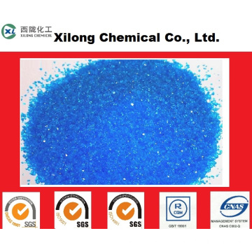 Sulfate de cuivre de catégorie d&#39;électrodéposition d&#39;approvisionnement d&#39;usine / Vitriol bleu avec le bas prix